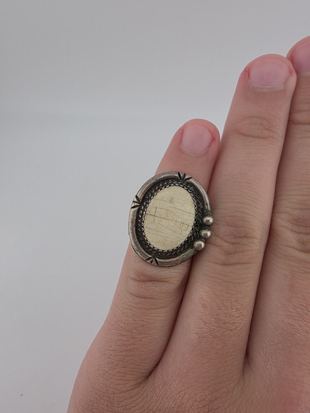 Native American Sterling Silver 925 Ring Size 5.25